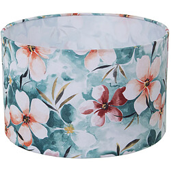 Écran de lampe Alexandra House Living Multicouleur Textile Floral 40 x 25 x 40 cm 