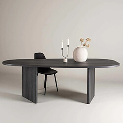 Venture Home Table de repas ovale 100x220 cm Grönvik.