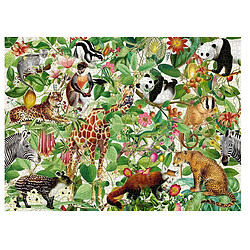 Ravensburger Puzzle Premium de 2000 Pièces Softclick Thème Jungle en Carton Extra-épais Multicolore 