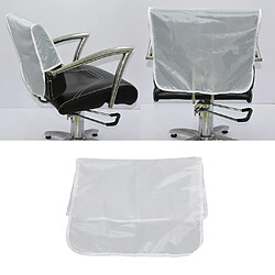 Housse En Plastique Pour Dossier De Chaise Dans Les Salons De Coiffure 48x43cm Blanc