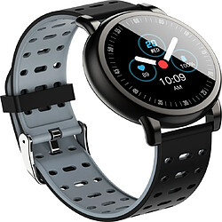 Wewoo Montre connectée B8 + 1,08 pouces Écran couleur IPS IP67 Smartwatch étancherappel d'assistance / Cardio / Oxymètre / pression artérielle / surveillance du sommeil Gris