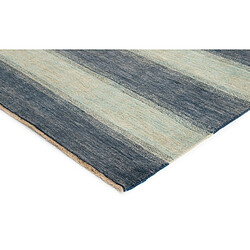 Vidal Tapis de laine 239x166 Bleu Juma pas cher