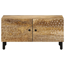 Avis Maison Chic Table basse pour salon | Table à café 80x50x40 cm bois de manguier massif -GKD75447