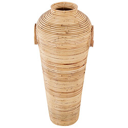 Beliani Rotin Vase décoratif 70 cm Naturel ELATIA