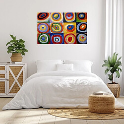 EPIKASA Impression sur Toile Kandinsky Cercles