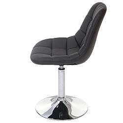 Avis Mendler 2x chaise de salle à manger Cascina, fauteuil pitovante, chrome ~ similicuir marron