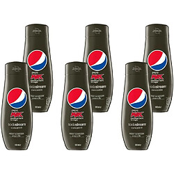 SODASTREAM Concentré PEPSI MAX 440ml Lot de 6