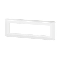 Avis enjoliveur - 8 modules - blanc - legrand mosaic 078818l