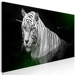 Paris Prix Tableau Imprimé Shining Tiger Green Narrow 50 x 150 cm 