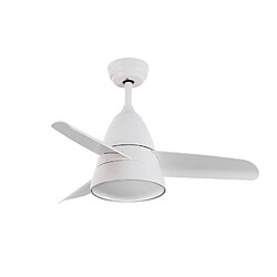 Avis Ledkia Ventilateur de Plafond Silencieux Industriel Blanc 91cm Moteur DC Avec lumière