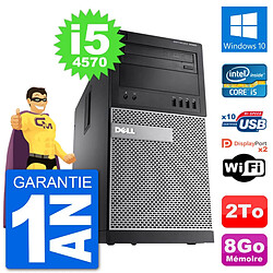 PC Tour Dell 9020 Intel Core i5-4570 RAM 8Go Disque Dur 2To Windows 10 Wifi · Occasion 