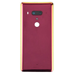 Wewoo Coque Arrière de la Batterie avec Objectif Appareil Photo pour HTC U12 + Rouge