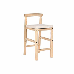 Tabouret DKD Home Decor Naturel Teck 50 x 50 x 102 cm 