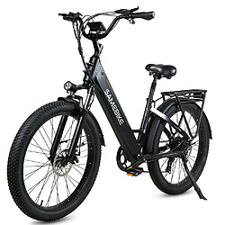 Vélo Électrique SAMEBIKE RS-A01 - Moteur 500W Batterie 48V14AH Autonomie 50KM Freins à Disque Mécaniques - Noir pas cher