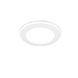 Lumière Downlight Encastrable Moderne 8cm Blanc Mat 3000K