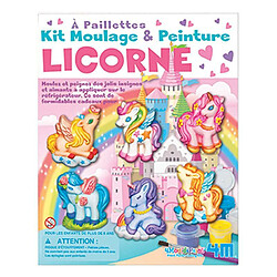 4M Kit de moulage et peinture - Licorne
