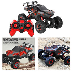 Avis 1:16 4WD 4x4 RC Crawler 2.4G LED Light Off-Road Monster Truck Rouge