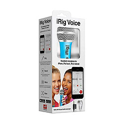 Acheter IK Multimedia Irig Voice New Microphone Bleu