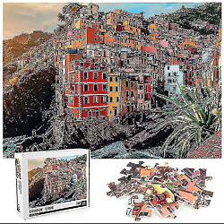 Universal 1000pcs Cinque Terre Jigsaw Diy Puzzle Toys Assemblage de décoration d'image 