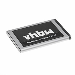 vhbw Li-Ion batterie 950mAh (3.7V) pour téléphone smartphone Samsung A697 Sunburst, Blade, Chart, Chat 222, Chat 322, Chat 350, Emporio Armani 