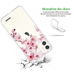 Avis Coque iPhone 11 360 intégrale transparente Cerisier Ecriture Tendance Design Evetane.