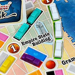 Jeu de sociAtA Ticket to Ride New York Jeu de sociAtA familial Jeu de sociAtA pour adultes et famille Taxi Jeu 8 ans et plus Pour 2 A 4 joueurs Temps de jeu moyen 10-15 minutes RAalisA par Days of Wonder pas cher