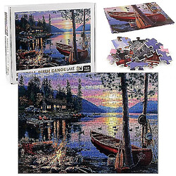 Acheter Universal Copoz 1000 pièces Darrell Bush Lake Puzzle DIY Puzzle Jouets Assemblage Images Décoration.