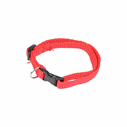 Paris Prix Collier Réglable pour Chien Essentiel 35cm Rouge 