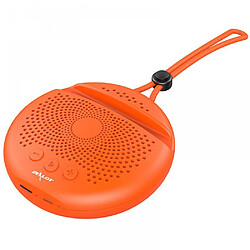 General Mini haut-parleur Bluetooth portable, basses améliorées et son haute définition, design portable, avec son HD, son HD cristallin, basses riches, petit haut-parleur, pour l'extérieur, la maison, la fête, la plage, les voyages (orange)