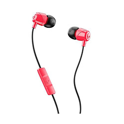 Skullcandy Jib Red Black Auriculares De Botón In-ear Con Cable Y Micrófono