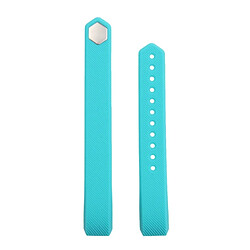 Wewoo Bracelet pour Watchband Alta Watch en silicone à texture oblique, Grande taille, Longueur: environ 22cm Baby Bleu