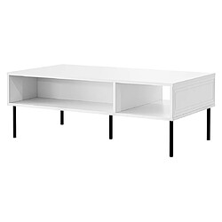 Bestmobilier Lavaggi - table basse - 110 cm