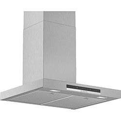 Hotte décorative murale 60cm 60db 580m3/h inox - dwb66im50 - BOSCH