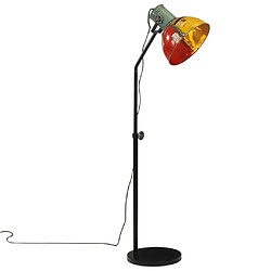 vidaXL Lampadaire 25 W multicolore 30x30x90-150 cm E27 