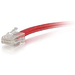 Avis C2G 83080 - Câble Ethernet 0,5 m Rouge