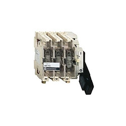 SCHNEIDER ELECTRIC TELEMECANIQUE GS1 JD3 - BLOC DE BASE INTERRUPTEURSECTIONNEUR FUSIBLE GS1 3P 3 F NFC 100 A