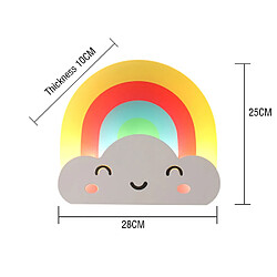 Avis Universal Lampe murale de chambre de 10W pour enfants Chambre à coucher LED Lampe de chevet Dessin animé Chambre Chapelle (Lumière de trois couleurs)