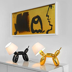 DOGGY-Lampe à poser forme Chien Résine H30cm Cuivre Sompex - designé par Philipp Bruni