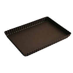 Moule à tarte rectangulaire 29 cm - Gobel - Moule patisserie antiadhérent 