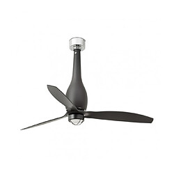 faro Plafonnier ventilateur Eterfan Acier,diffuseur Verre 67,4 Cm