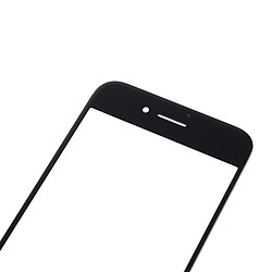 Acheter Wewoo Pour l'écran de verre externe noir de avant de iPhone 8 pièce détachée