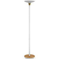 UNiLUX Lampadaire à LED BALY BAMBOO, dimmable, blanc-bambou ()