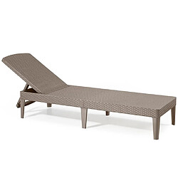 Avis Keter Chaise longue Jaipur Cappuccino 235163