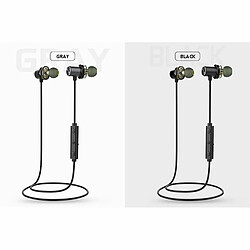 Acheter Awei X650Bl Oreillette Bluetooth Sans Fil Double Écouteurs Dynamiques Tour De Cou Casque Ipx5 Étanche Bt4.1 Noir