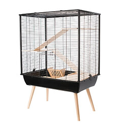 ZOLUX Cage Neo cosy pour grands rongeurs 80 cm noir.