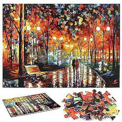 Avis Universal Puzzle décompressé Puzzle éducatif Jouet, marcher sous la pluie 1000 pièces