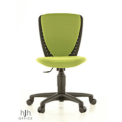 Topstar Siège de bureau enfant / Siège pivotant HIGH S'COOL 3D, tissu maille vert 