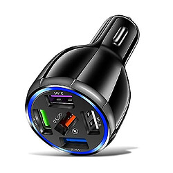 Universal 3 ports USB Car Chargeur rapide 3,0 Cigarette de voiture rapide allume pour Samsung Huawei Xiaomi Charger de voiture iPhone QC 3.0 