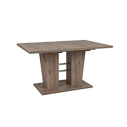 But Table L.140/180 cm LEXIE dark/ san remo