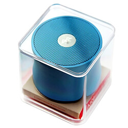 Wewoo Enceinte Bluetooth d'intérieur bleu pour iPhone, Galaxy, Sony, Lenovo, HTC, Huawei, Google, LG, Xiaomi, autres Smartphones et tous les appareils V2.0 Super Bass Haut-Parleur Portable, Appui Mains Libres, pas cher